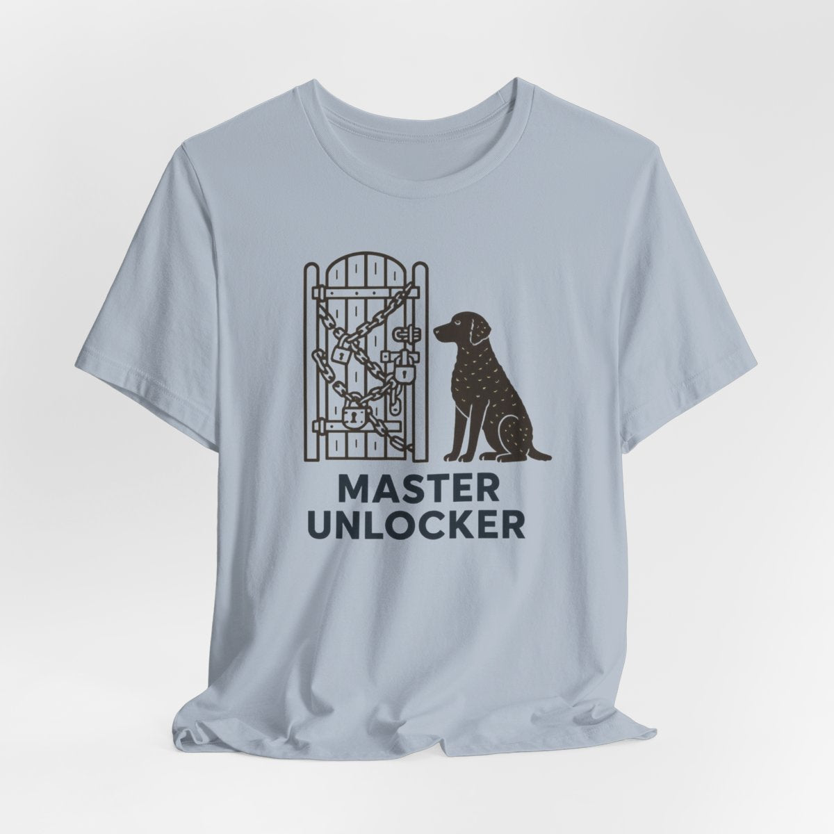 Curly-Coated Retriever Master Unlocker t-shirt, view 2