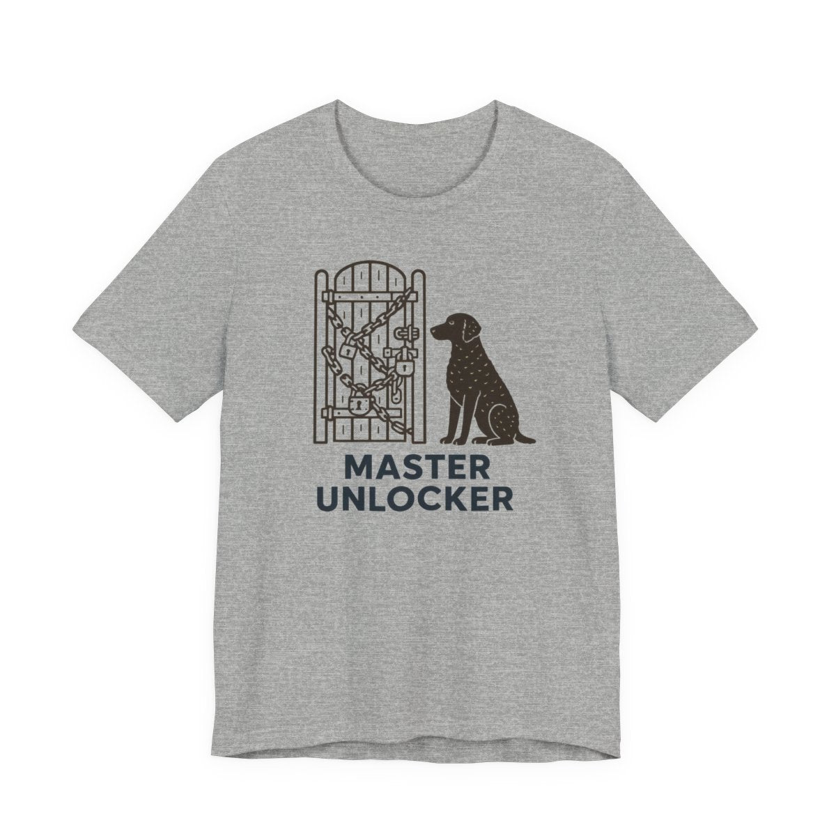 Curly-Coated Retriever Master Unlocker t-shirt, view 5