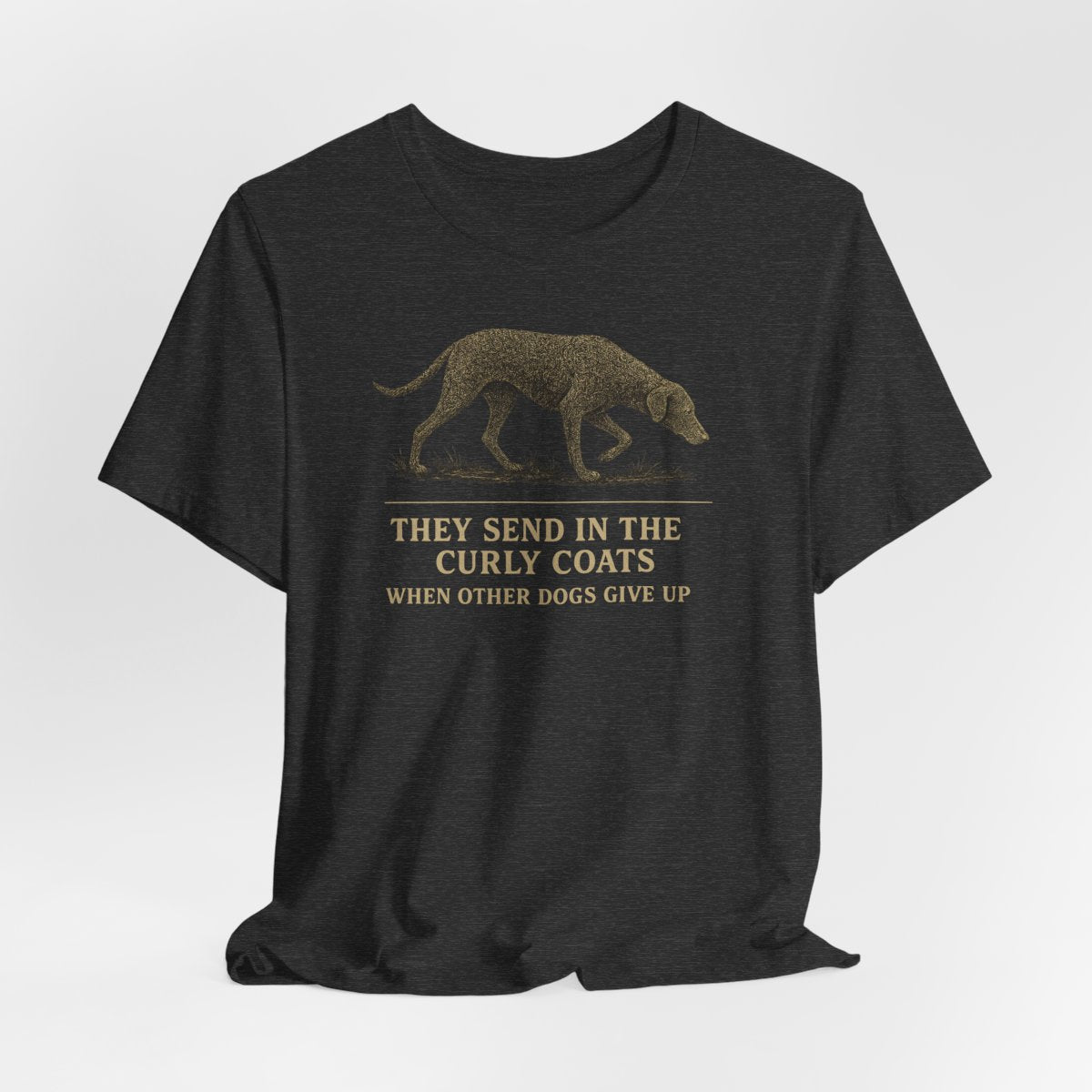 Curly-Coated Retriever Send In The Curly Coats t-shirt, view 7