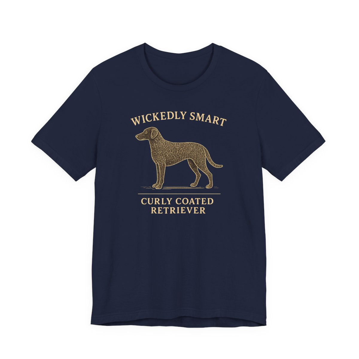 Curly-Coated Retriever Wickedly Smart t-shirt, view 5