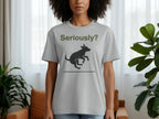 Seriously Questioning Jumping Dog T-Shirt