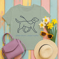 Enjoy Walks Lab T-Shirt in Bay