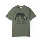 Stay Curious Sniff Everything Dog Graphic T-Shirt