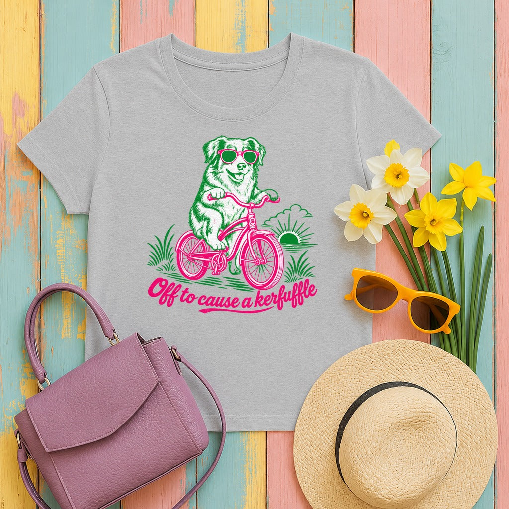 Kerfuffle Aussie T-Shirt in Sport Grey