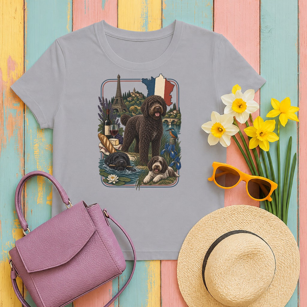 Barbet France Heritage tee, Athletic Heather