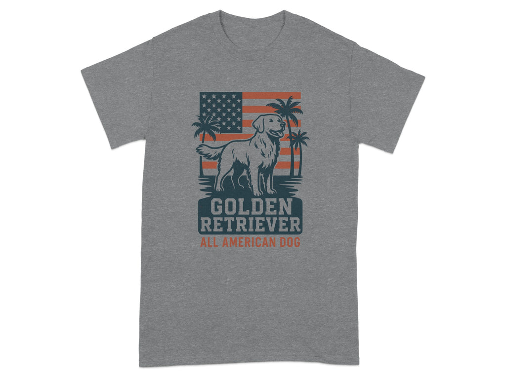 Golden Retriever All American Dog Graphic T-Shirt product