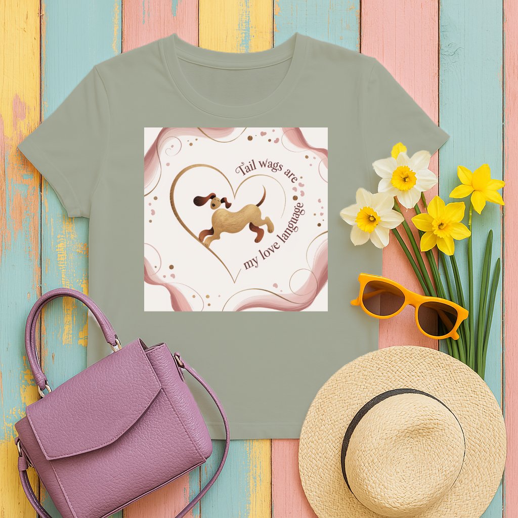 Tail Wags Are My Love Language T-Shirt product type