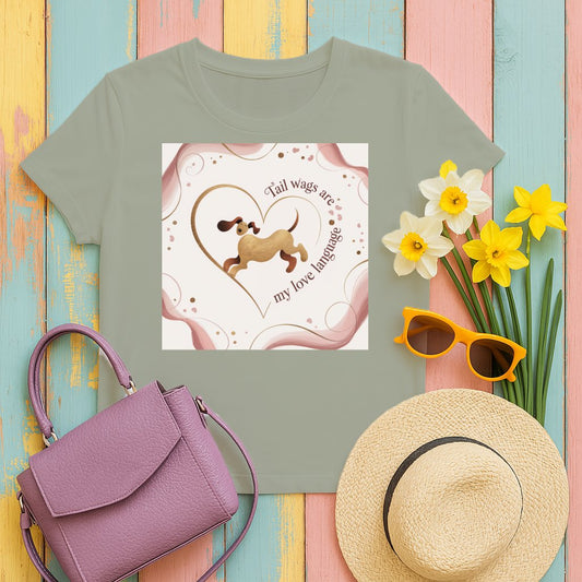Tail Wags Are My Love Language T-Shirt product type