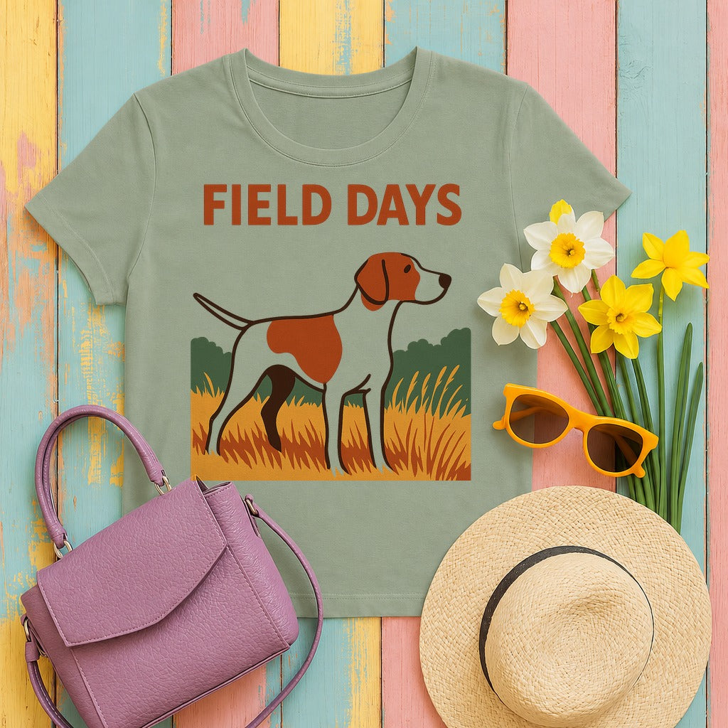 Pointer Field Days T-shirt in Sage