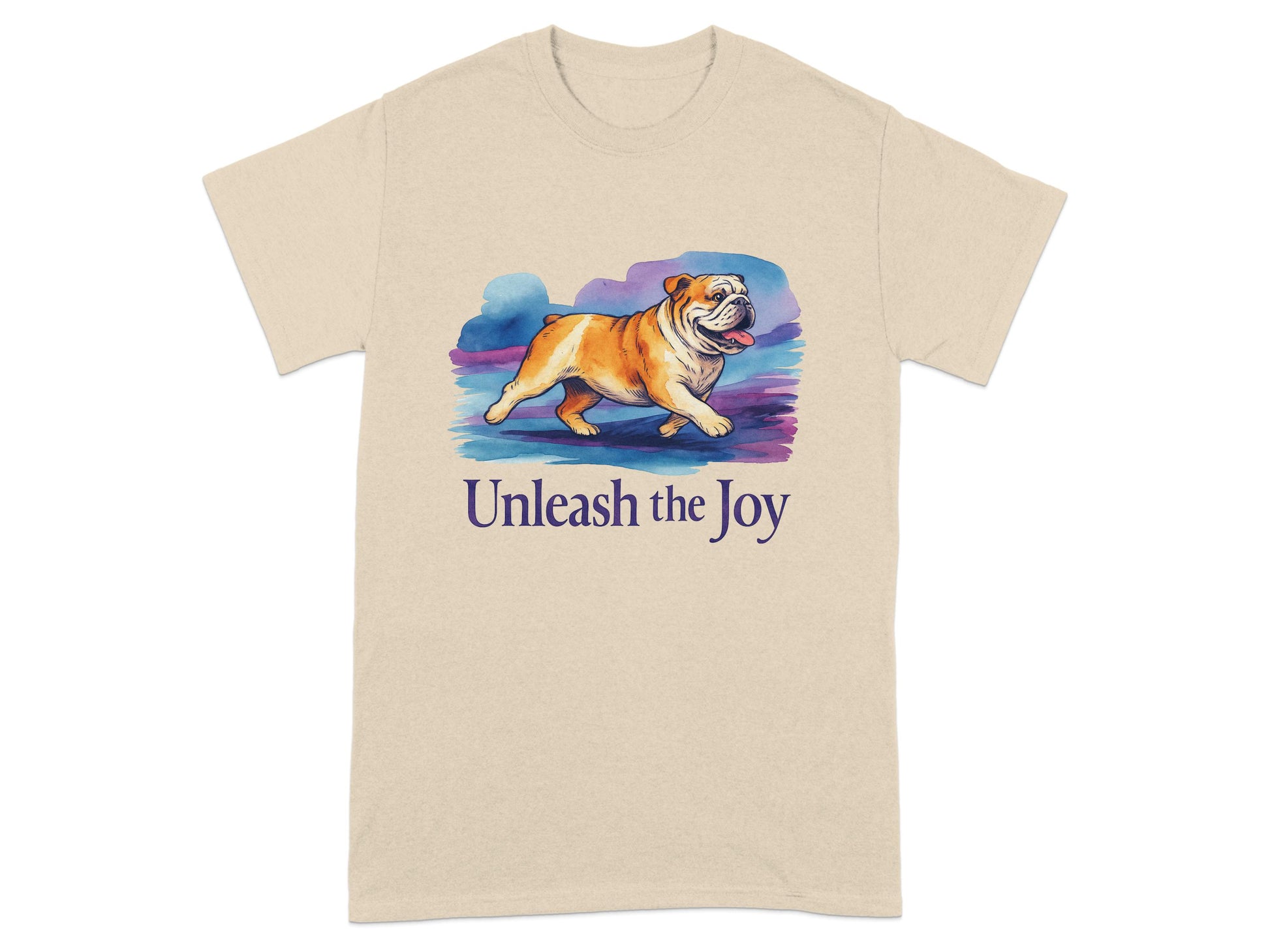 Unleash the Joy Bulldog Graphic T-Shirt product type