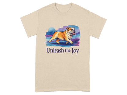 Unleash the Joy Bulldog Graphic T-Shirt product type