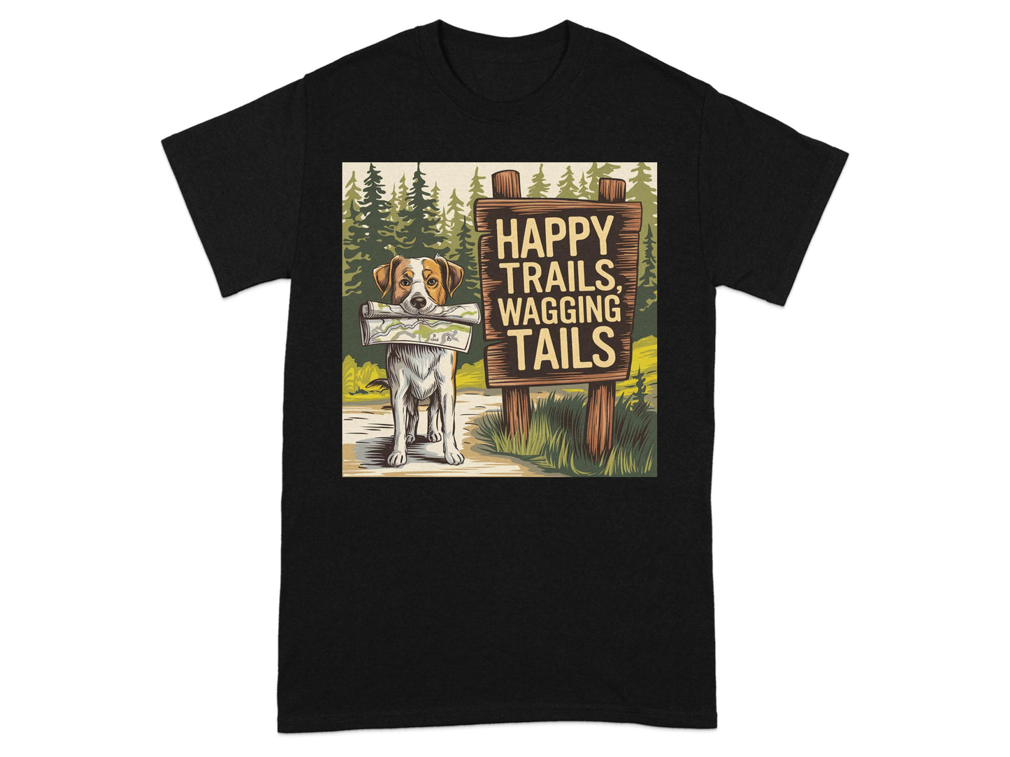 Happy Trails Wagging Tails Outdoor Adventure product type