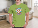 Cute Puppy with Rainbow and Butterflies T-shirt