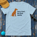 Vizsla Said No T-Shirt in Light Blue