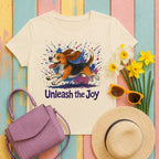 Unleash the Joy Watercolor Beagle t-shirt