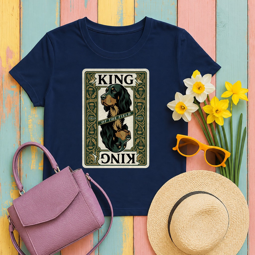 Heritage Field King Gordon Setter T-Shirt in Navy