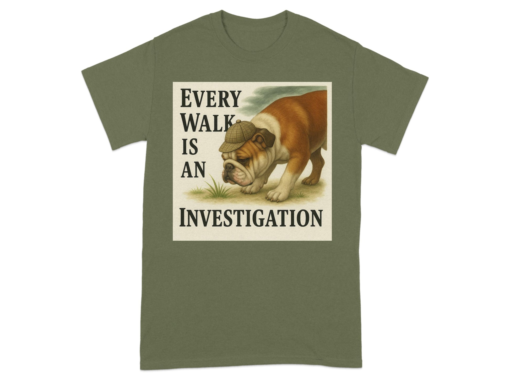 Every Walk Is An Investigation T-Shirt Product