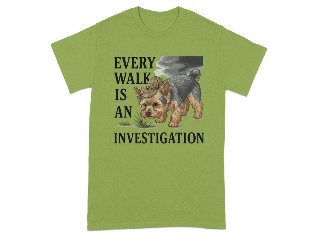 Every Walk Is An Investigation T-Shirt