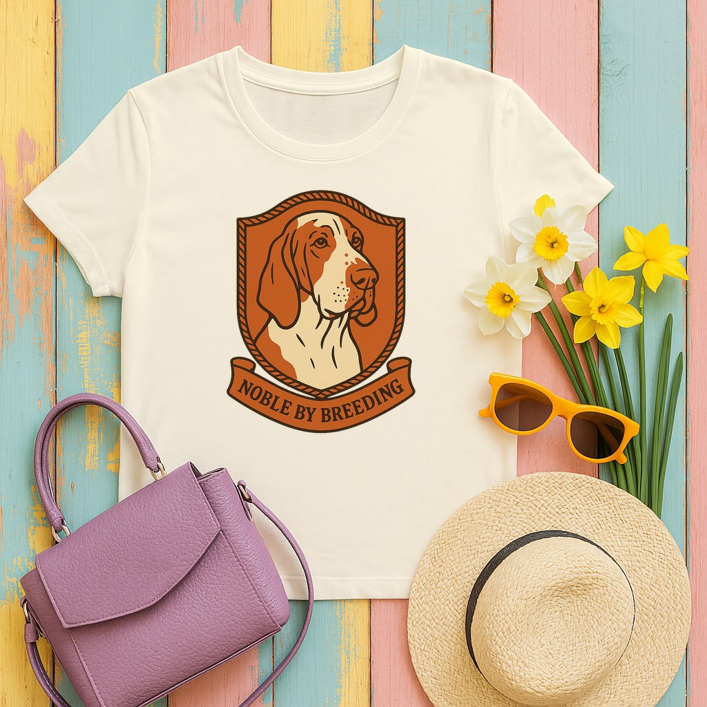 Bracco Italiano Noble by Breeding Tee in Natural