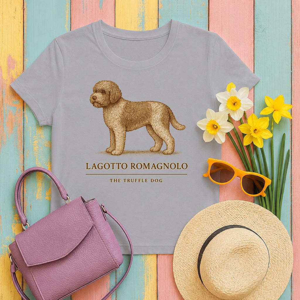Lagotto Romagnolo Field Guide Tee in Athletic Heather