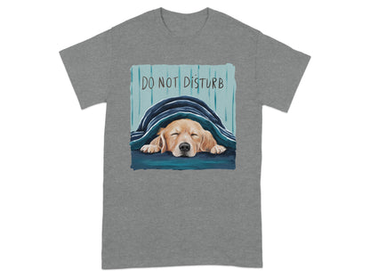 Do Not Disturb Sleeping Dog Graphic T-Shirt product type