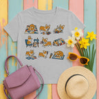 migbackfill whimsical-corgi-quilter-s-chronicle-t-shirt tee flat lay hero v8