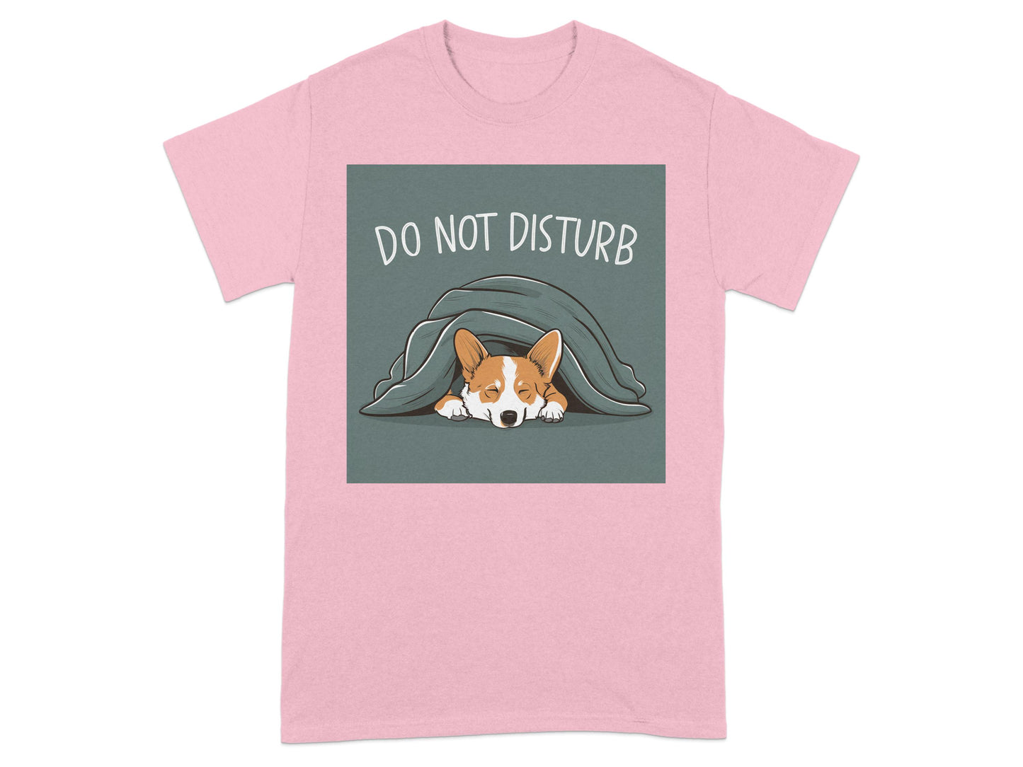 Do Not Disturb Sleeping Corgi T-Shirt product