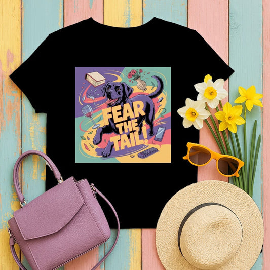 Fear The Tail Graphic Tee Shirt product type