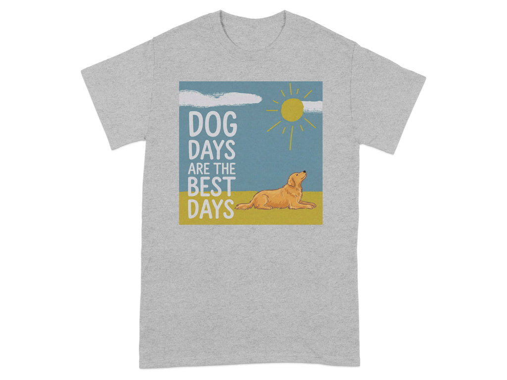 Dog Days Are The Best Days Graphic T-shirt