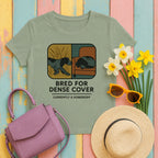 english cocker spaniel field-bred-homebody tee flat lay hero