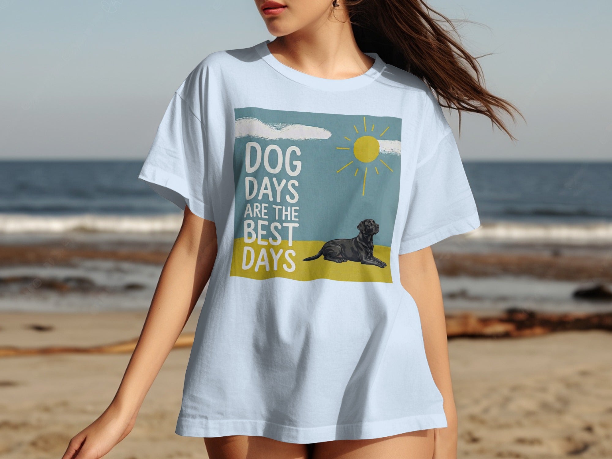 Dog Days Are The Best Days Graphic T-Shirt