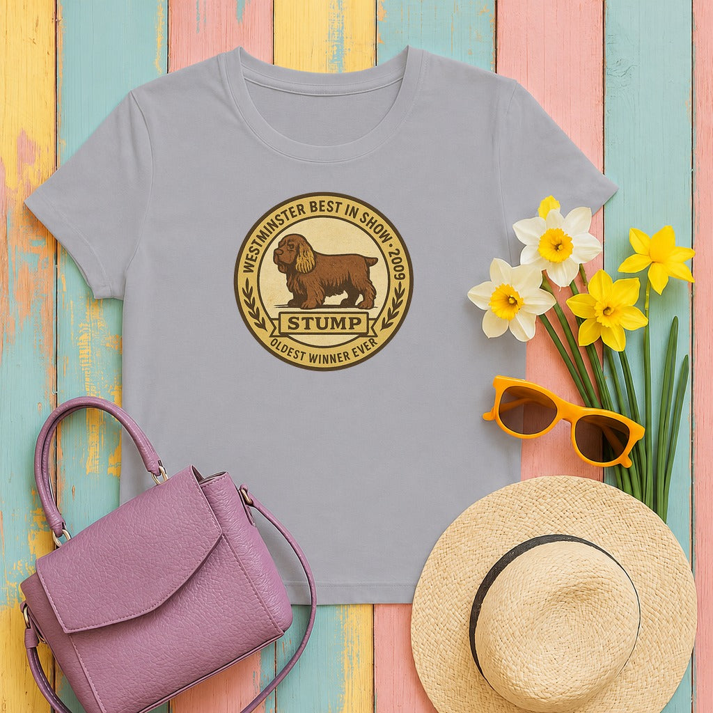 Sussex Stump Oldest Winner Ever Tee in Athletic Heather