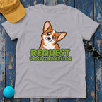 Request Under Consideration Corgi T-Shirt — Athletic Heather