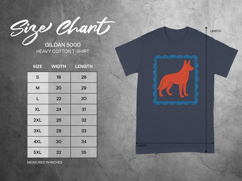 Stylish Graphic Print Gildan Heavy Cotton T-Shirt