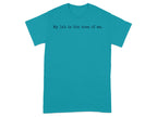 My lab is the boss of me statement T-shirt