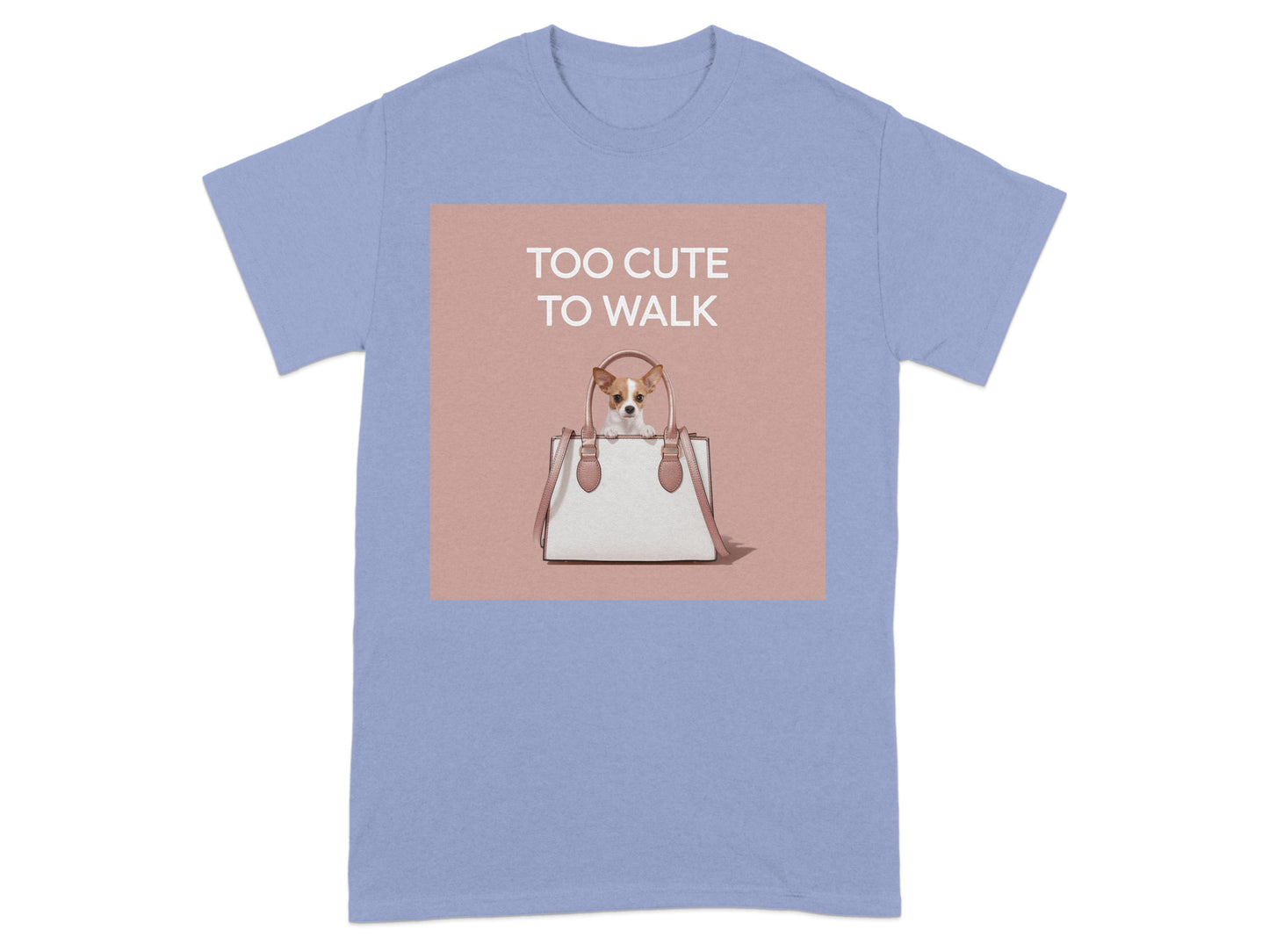 Cute Dog in a Handbag Graphic T-Shirt product type