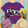 Endless Fetch Labrador Retriever Tour '94 Graphic T-Shirt in Purple