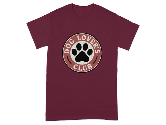 Dog Lovers Club Graphic Tee Shirt product