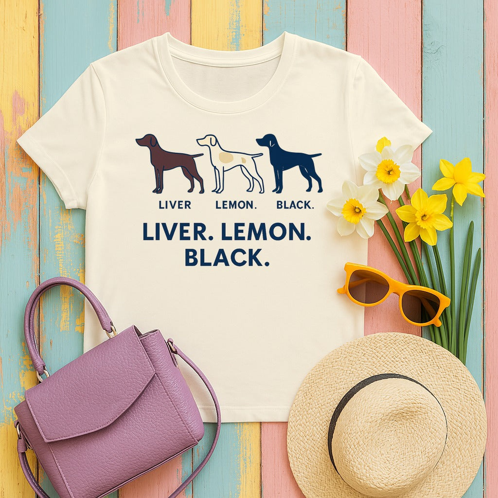 Pointer Coat Colors T-shirt in Natural