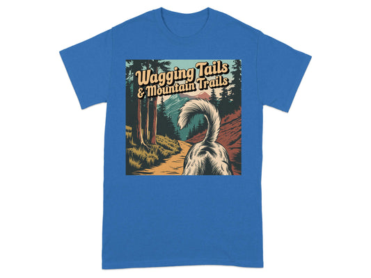 Wagging Tails Mountain Trails Graphic Tee product
