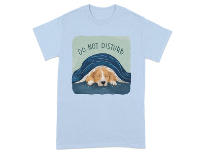 Do Not Disturb Sleeping Dog Cute Graphic T-Shirt product