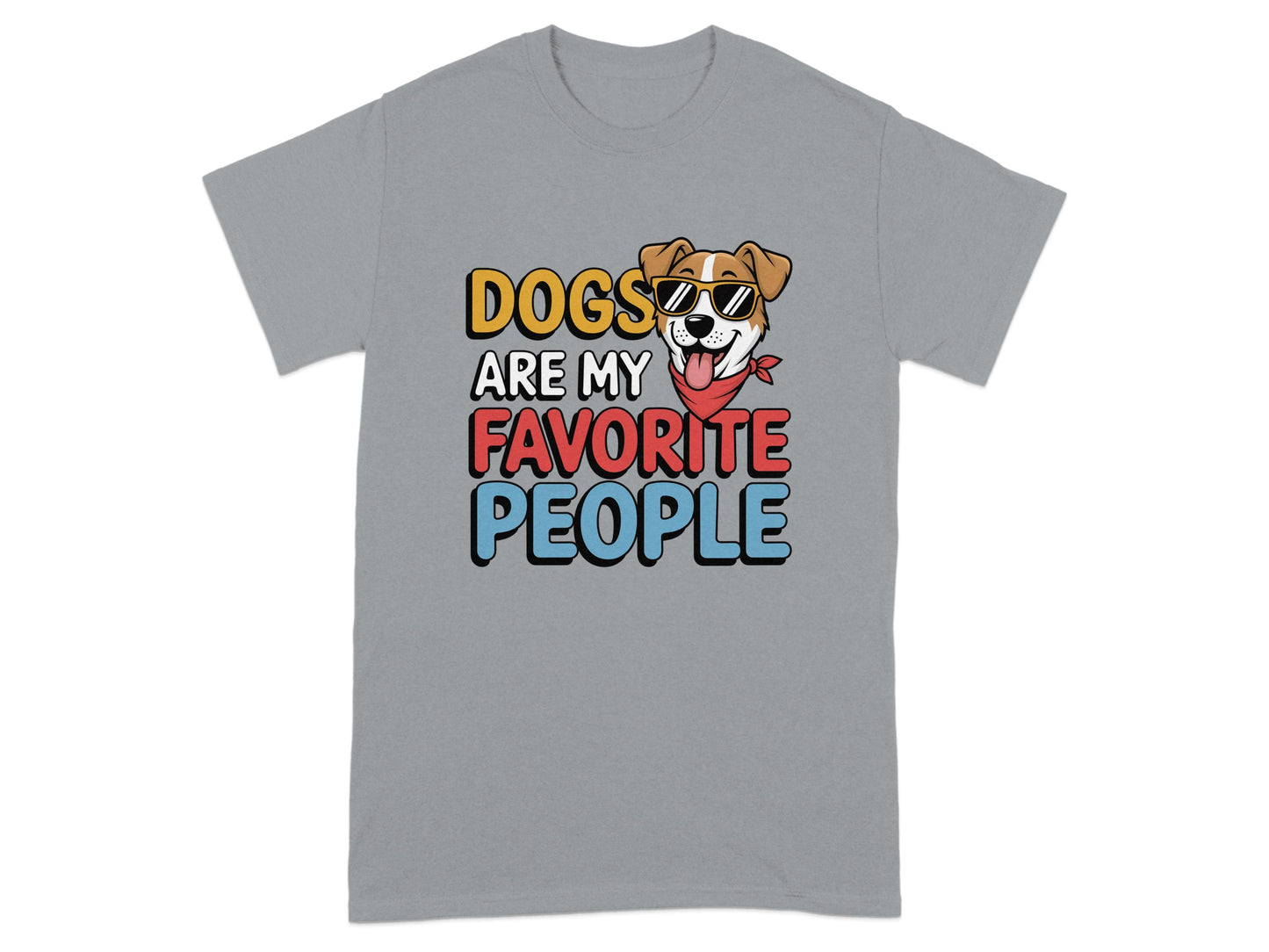 Dogs Are My Favorite People Graphic T-Shirt product type