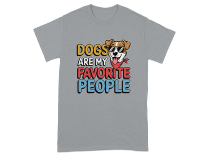 Dogs Are My Favorite People Graphic T-Shirt product type