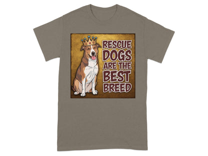 Rescue Dogs Are The Best Breed Graphic Shirt product