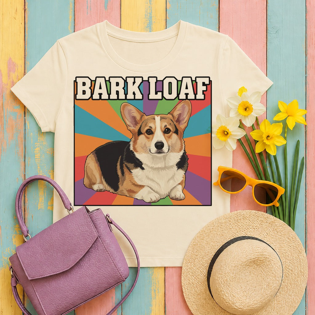mig2 corgi-bark-loaf tee flat lay hero v8