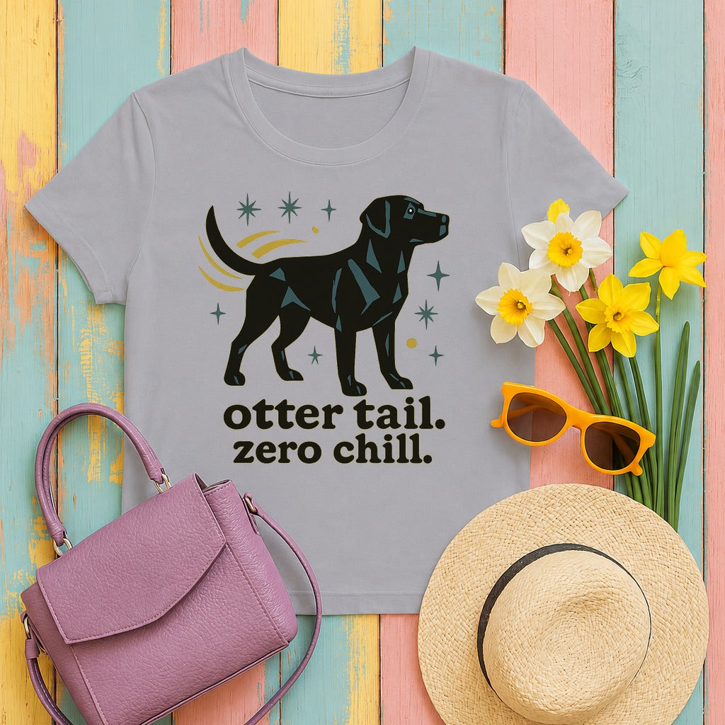 Black Lab Otter Tail Zero Chill T-shirt in Athletic Heather
