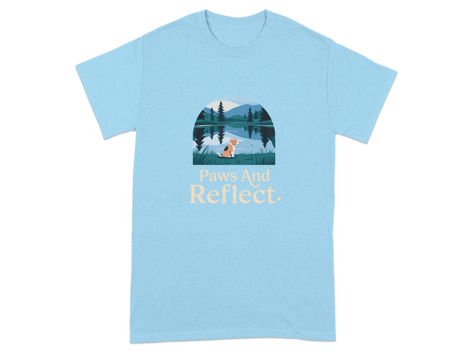 Paws And Reflect Graphic Teeshirt product type