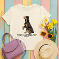 Paws & Reflect Gordon Setter T-Shirt in Natural