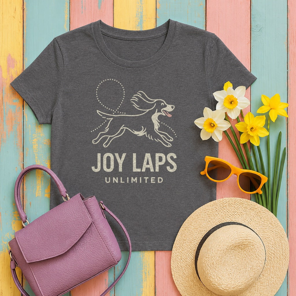 Springer Joy Laps Tee in Dark Grey Heather
