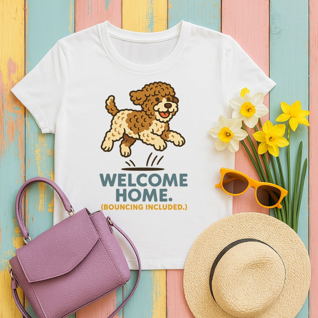 Lagotto Welcome Home Bouncing Tee in White